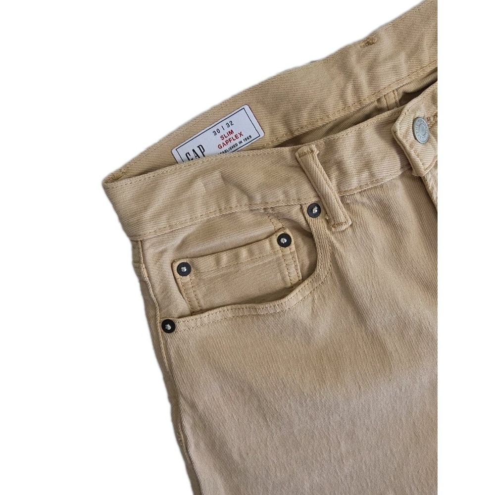 Gap Men's GapFlex Stretch Slim Khakis - Sandstone Beige - 30X32 NWT